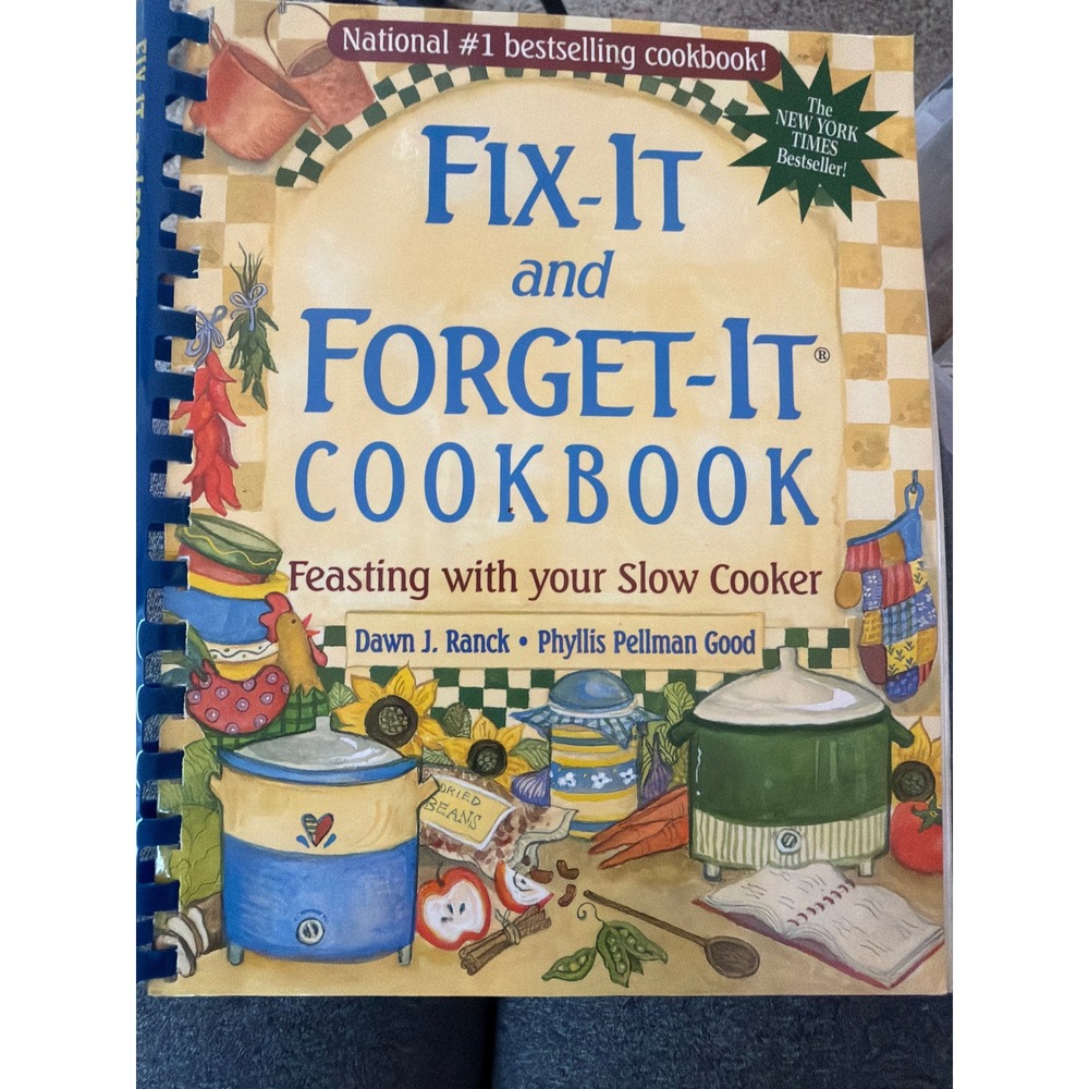 Fix-It and Forget-It Cookbook Slow Cooker Recipes Ranck Good ISBN 9781561483396